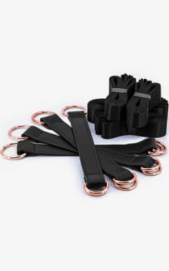 Bondage Bondage Couture Tie Down Straps Black