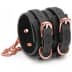 Bondage Couture Ankle Cuffs Black