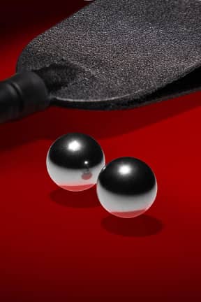 Bækkenbundskugler Noir Stainless Steel Kegel Balls
