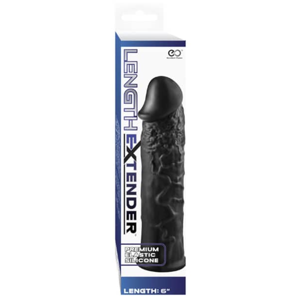 Length Extender Sleeve 6inch Black