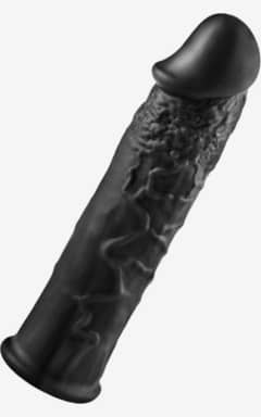 Sexlegetøj til mænd Length Extender Sleeve 6inch Black