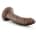 Dr. Skin 7inch Cock Suction Cup Chocolate