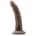 Dr. Skin 7inch Cock Suction Cup Chocolate