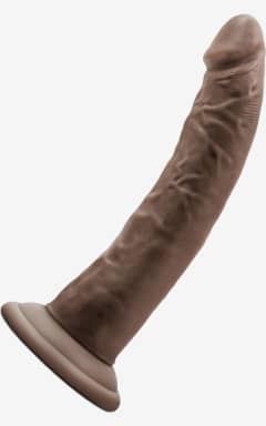 Alle Dr. Skin 7inch Cock Suction Cup Chocolate