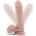 Dr. Skin 8inch Posable Dildo With Balls Vanilla