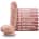 Dr. Skin 8inch Thick Dildo W. Squeezable Balls Van