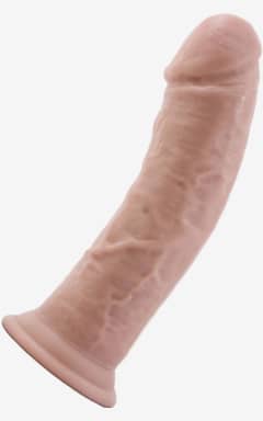 Alle Dr. Skin Plus 8inch Thick Posable Dildo Vanilla