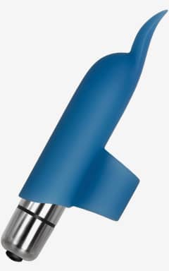 Vibrator A&E Blue Dolphin Finger Vibe