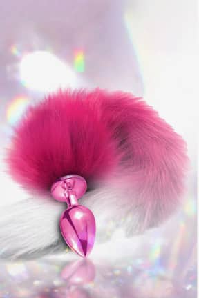 Alle Nixie Metal Butt Plug With Ombre Tail