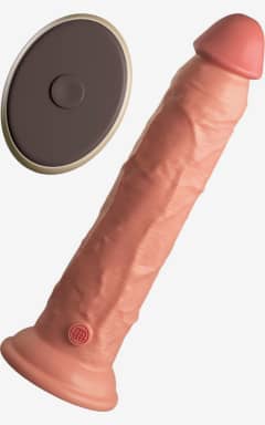 Alle King Cock 23cm Vibrating W. Remote Vanilla