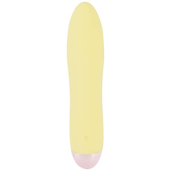 Cuties Mini Vibrator Yellow Sleek