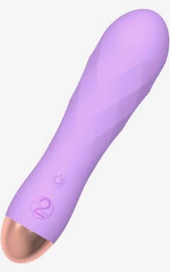 Onanifavoritter til hende Cuties Mini Vibrator Purple Diamond