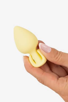 Nyheder Cuties Mini Butt plug Yellow