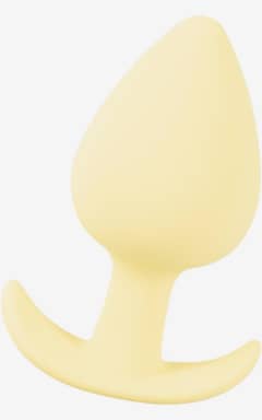 Nyheder Cuties Mini Butt plug Yellow