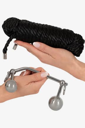 Buttplug og analt sexlegetøj Bondage Plugs With 10 Meter Rope