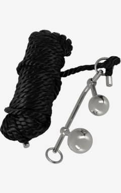 BDSM fest Bondage Plugs With 10 Meter Rope
