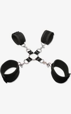 Alle Fetish Fantasy Extreme Hog Tie Kit Black