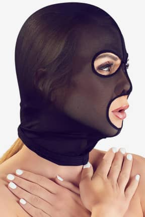 Bondage / BDSM Head Mask Black