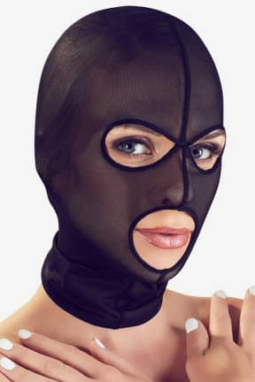 Bondage / BDSM Head Mask Black