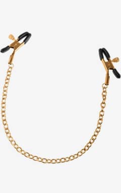 Black Friday Week  Fetish Fantasy Gold Nipple Chain Clamps