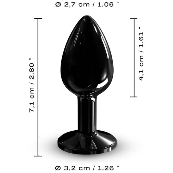 Diamond Plug Black S