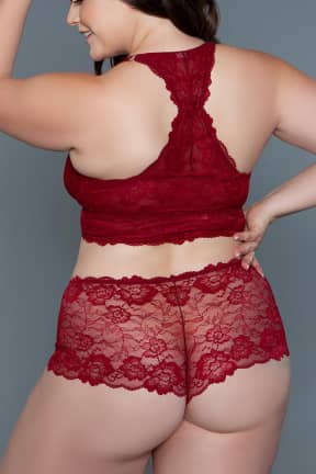 Lingeri BeWicked Cindy Cami Maroon