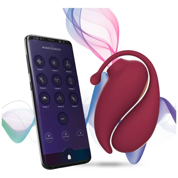 Inspiration Clitoral Sucker & Vibration W. App Red
