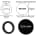Adrien Lastic Strap On Black