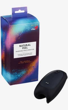 Sexlegetøj til mænd RFSU Natural Feel Warming Masturbator Black