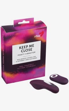 Sidste chance: Produkter RFSU Keep Me Close Panty Vibrator Purple