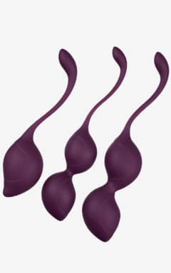 Bækkenbundskugler RFSU Vaginal Trainer Set, 3-pack Purple