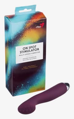 Søg efter alder RFSU On Spot Stimulator Multi Speed Dildo Purple