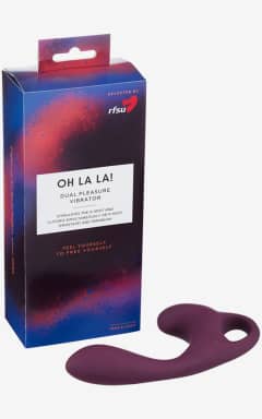 Sexlegetøj RFSU Oh la la Dual Pleasure Vibrator Purple