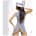 Obsessive Stewardess Costume Grey L/XL