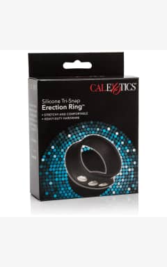 Penisring Silicone Tri-Snap Erection Ring