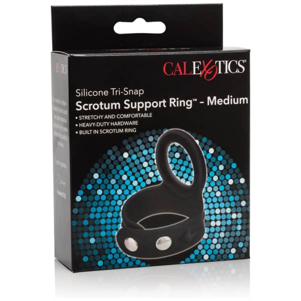 Silic. Tri-Snap Scrotum Support Ring Med