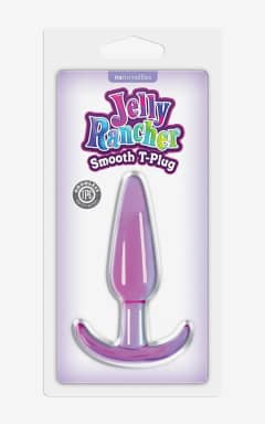 Buttplug og analt sexlegetøj Jelly Rancher T-Plug Smooth Purple