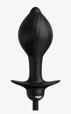 Anal sexlegetøj Auto Throb Inflatable Plug Black