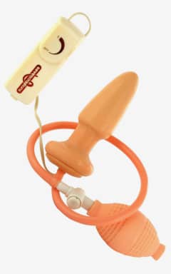 Anal Butt Plug Vibrator With Pump