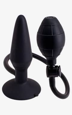 For kvinder Inflatable Butt Plug Black M
