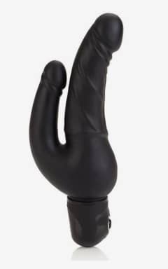 Dildo Power Stud Over & Under Black