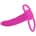 Silicone Dual Penetrator Pink