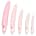 Inspire Silicone Dilator 5 Pcs Set Pink