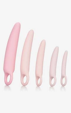 Øget Sexlyst Inspire Silicone Dilator 5 Pcs Set Pink