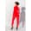 GP Catsuit With Zipper In The Back Red L