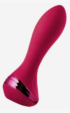 Anal sexlegetøj Sparkling Inflatable Remote Vibrator Isabella Red