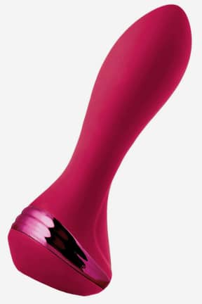 Prostatavibrator Sparkling Inflatable Remote Vibrator Isabella Red