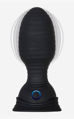 Buttplug og analt sexlegetøj Zero Tolerance Shape Shifter Black