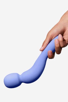 Alle Dame Products Com Wand Vibrator Periwinkle