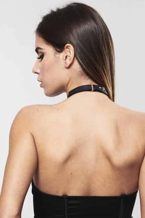 Alle MAZE Single Choker Black